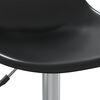 vidaXL Chaises pivotantes &agrave; manger lot de 6 noir PP