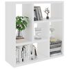 vidaXL &Eacute;tag&egrave;re murale Blanc 45,1x16x45,1 cm Bois d&rsquo;ing&eacute;nierie
