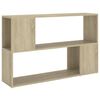 vidaXL Biblioth&egrave;que Ch&ecirc;ne Sonoma 100x24x63 cm Bois d'ing&eacute;nierie