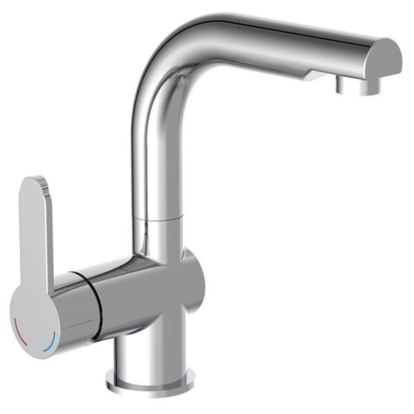 SCH&Uuml;TTE Mitigeur de lavabo avec spray r&eacute;tractable LONDON chrome