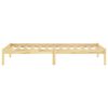 vidaXL Cadre de lit sans matelas bois massif