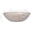 vidaXL Lavabo Cr&egrave;me 53x40x15 cm Marbre