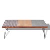 vidaXL Table basse 120x60x38 cm marron