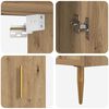 vidaXL Haut Armoire Montage mural ch&ecirc;ne artisanal 69,5 x 34 x 180 cm