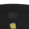 vidaXL Fauteuil de massage inclinable Noir Velours