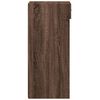 vidaXL Buffet ch&ecirc;ne marron 50x42,5x93 cm bois d'ing&eacute;nierie