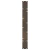 vidaXL Pieds de table &agrave; manger en forme de V, 2 pi&egrave;ces, acier naturel, 100 x (72-73,3) cm