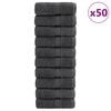 vidaXL Gants de toilette de qualit&eacute; sup&eacute;rieure SOLUND 50 pcs 600 g/m&sup2;