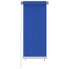 vidaXL Store roulant d'ext&eacute;rieur 65&nbsp;(l) x 140&nbsp;(H) cm HDPE bleu