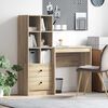 vidaXL Bureau avec tiroir 2 pcs Ch&ecirc;ne Sonoma