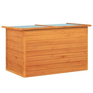 vidaXL Bo&icirc;te de rangement de jardin 126x72x72 cm Bois
