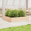 vidaXL Jardini&egrave;re 110x110x23 cm bois de pin massif