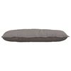 vidaXL Coussin de Dos Taupe 100 x 19 x 50 cm tissu