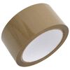 vidaXL Ruban d'emballage 72 pcs marron 48 mm x 66 m