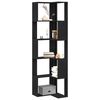 vidaXL Biblioth&egrave;que Ch&ecirc;ne noir 50 x 50 x 179 cm