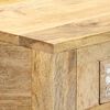 vidaXL Table console 110 x 30 x 75 cm Bois de manguier massif