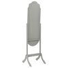 vidaXL Miroir sur pied Gris 46x48x164 cm
