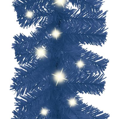 vidaXL Guirlande de Noël avec lumières LED 20 m Bleu