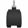 vidaXL Roulettes 2 pcs Noir 40,1 x 40,1 x 37,8 mm PP et Fer