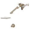 Kerbl Mur d'escalade pour chats Alps 52x14x33 cm Naturel et blanc