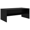 vidaXL Table basse Ch&ecirc;ne noir 100 x 50 x 40 cm Bois d'ing&eacute;nierie