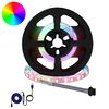 vidaXL Bande LED 4 pcs Noir et Transparent 45 x 0,8 x 0,3 cm
