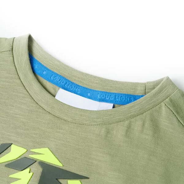 T-shirt pour enfants kaki clair 92