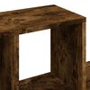vidaXL Étagère murale chêne fumé 100x20x53 cm bois d'ingénierie