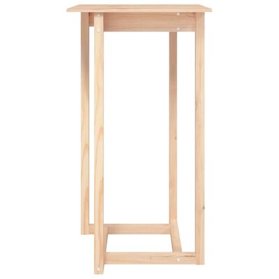 vidaXL Ensemble de bar 3 pcs Bois de pin massif