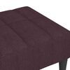 vidaXL Repose-pied Violet 78x56x32 cm Tissu
