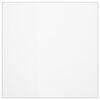 vidaXL Protecteur de table mat 90x90 cm 1,6 mm PVC