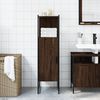 vidaXL Armoire de salle de bain chêne marron 33x33x120,5 cm