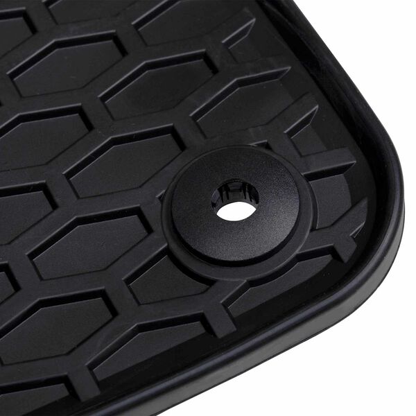 vidaXL Tapis de voiture 2 pcs Noir Adapt&eacute; pour VW CADDY 2020-