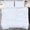 vidaXL Ensemble de housse de couette Blanc 200x200 cm Coton