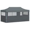vidaXL Tente de f&ecirc;te Anthracite 291 x 580 x 315 cm Tissu Oxford
