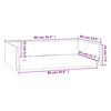 vidaXL Lit d'auto pour chien Marron 90x60 cm Aspect de lin