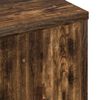 vidaXL Cabinet de salle de bain Ch&ecirc;ne fum&eacute; 39 x 23,5 x 65 cm