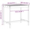 vidaXL Ensemble de bar de jardin 5 pcs bois de pin massif