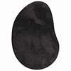vidaXL Tapis HUARTE Noir 100 x 200 cm Polyester