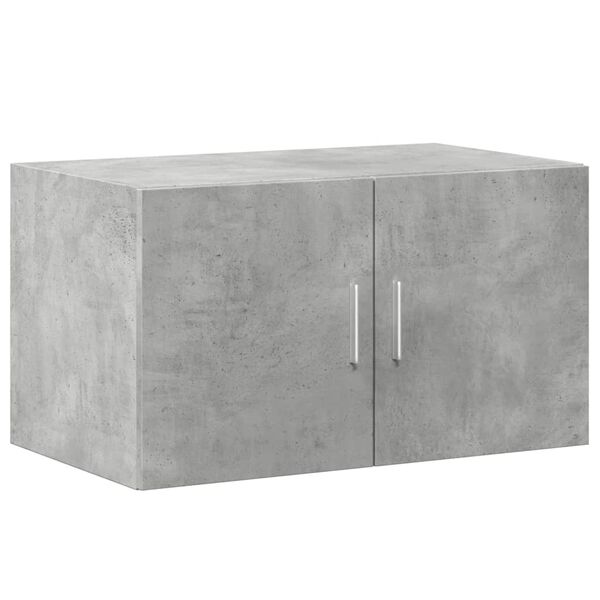 vidaXL Armoire murale gris béton 70x42,5x40 cm bois d'ingénierie