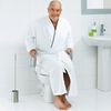 RIDDER Si&egrave;ge de toilette avec barre de s&eacute;curit&eacute; Blanc 150 kg A0072001