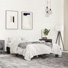 vidaXL Cadre de lit sans matelas noir 120x200 cm
