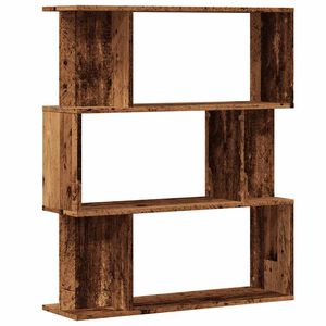 vidaXL Biblioth&egrave;que vieux bois 80x24x96 cm bois d'ing&eacute;nierie