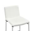 vidaXL Ensemble de bar 5 pcs Similicuir Blanc