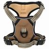 vidaXL Harnais pour chien avec laisse et collier r&eacute;glables marron L