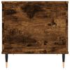 vidaXL Table basse Ch&ecirc;ne fum&eacute; 60x44,5x45 cm Bois d'ing&eacute;nierie