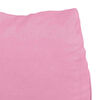 vidaXL Coussin de Dos Rose 45 x 20 x 35 cm tissu
