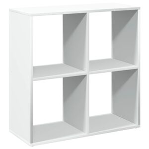 vidaXL Biblioth&egrave;que s&eacute;parateur de pi&egrave;ce blanc 69,5x29x69,5 cm