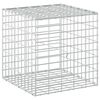 vidaXL Gabion avec Fil de 5 mm et Maille de 5x10 cm 50x50x50 cm