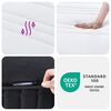 vidaXL Matelas &agrave; ressorts bonnell moyen 100x200 cm